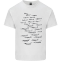 British RAF Fighters Royal Air Force Planes Mens Cotton T-Shirt Tee Top White