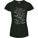 British RAF Fighters Royal Air Force Planes Womens Petite Cut T-Shirt Black
