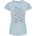 British RAF Fighters Royal Air Force Planes Womens Petite Cut T-Shirt Light Blue