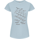 British RAF Fighters Royal Air Force Planes Womens Petite Cut T-Shirt Light Blue