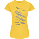 British RAF Fighters Royal Air Force Planes Womens Petite Cut T-Shirt Yellow