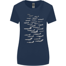 British RAF Fighters Royal Air Force Planes Womens Wider Cut T-Shirt Navy Blue