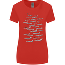 British RAF Fighters Royal Air Force Planes Womens Wider Cut T-Shirt Red