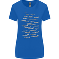 British RAF Fighters Royal Air Force Planes Womens Wider Cut T-Shirt Royal Blue