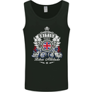British Soul Biker Motorcycle Motorbike Mens Vest Tank Top Black