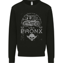 Bronx USA Motorcycle Club Biker Motorbike Kids Sweatshirt Jumper Black