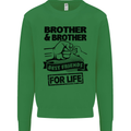 Brother & Brother Friends for Life Funny Kids Sweatshirt Jumper Irish Green