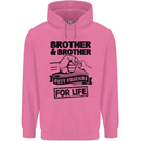 Brother & Brother Friends for Life Funny Mens 80% Cotton Hoodie Azelea