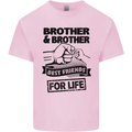 Brother & Brother Friends for Life Funny Mens Cotton T-Shirt Tee Top Light Pink