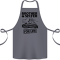 Brother & Sister Best Friends Siblings Cotton Apron 100% Organic Steel