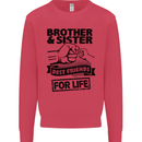 Brother & Sister Best Friends Siblings Kids Sweatshirt Jumper Heliconia