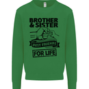 Brother & Sister Best Friends Siblings Kids Sweatshirt Jumper Irish Green