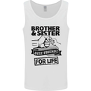 Brother & Sister Best Friends Siblings Mens Vest Tank Top White
