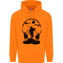 Buckstreet Boys Funny Hunting Hunter Childrens Kids Hoodie Orange