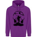 Buckstreet Boys Funny Hunting Hunter Childrens Kids Hoodie Purple