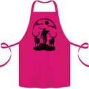 Buckstreet Boys Funny Hunting Hunter Cotton Apron 100% Organic Pink