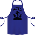 Buckstreet Boys Funny Hunting Hunter Cotton Apron 100% Organic Royal Blue