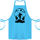 Buckstreet Boys Funny Hunting Hunter Cotton Apron 100% Organic Turquoise