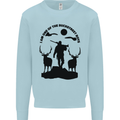Buckstreet Boys Funny Hunting Hunter Kids Sweatshirt Jumper Light Blue