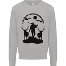 Buckstreet Boys Funny Hunting Hunter Kids Sweatshirt Jumper Sports Grey