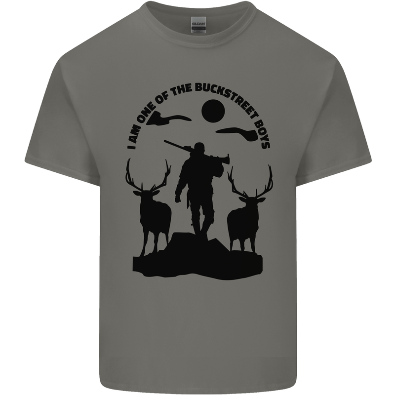 Buckstreet Boys Funny Hunting Hunter Kids T-Shirt Childrens Charcoal
