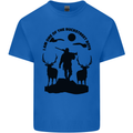Buckstreet Boys Funny Hunting Hunter Kids T-Shirt Childrens Royal Blue