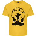 Buckstreet Boys Funny Hunting Hunter Kids T-Shirt Childrens Yellow