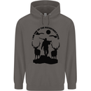 Buckstreet Boys Funny Hunting Hunter Mens 80% Cotton Hoodie Charcoal