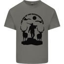 Buckstreet Boys Funny Hunting Hunter Mens Cotton T-Shirt Tee Top Charcoal