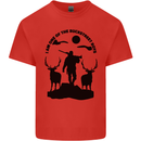 Buckstreet Boys Funny Hunting Hunter Mens Cotton T-Shirt Tee Top Red
