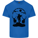Buckstreet Boys Funny Hunting Hunter Mens Cotton T-Shirt Tee Top Royal Blue