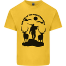 Buckstreet Boys Funny Hunting Hunter Mens Cotton T-Shirt Tee Top Yellow