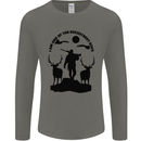 Buckstreet Boys Funny Hunting Hunter Mens Long Sleeve T-Shirt Charcoal