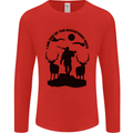 Buckstreet Boys Funny Hunting Hunter Mens Long Sleeve T-Shirt Red