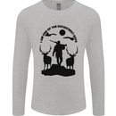 Buckstreet Boys Funny Hunting Hunter Mens Long Sleeve T-Shirt Sports Grey