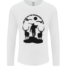 Buckstreet Boys Funny Hunting Hunter Mens Long Sleeve T-Shirt White
