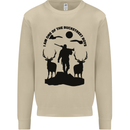 Buckstreet Boys Funny Hunting Hunter Mens Sweatshirt Jumper Sand