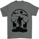 Buckstreet Boys Funny Hunting Hunter Mens T-Shirt 100% Cotton Charcoal
