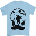 Buckstreet Boys Funny Hunting Hunter Mens T-Shirt 100% Cotton Light Blue