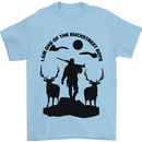 Buckstreet Boys Funny Hunting Hunter Mens T-Shirt 100% Cotton Light Blue
