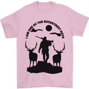 Buckstreet Boys Funny Hunting Hunter Mens T-Shirt 100% Cotton Light Pink