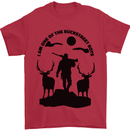 Buckstreet Boys Funny Hunting Hunter Mens T-Shirt 100% Cotton Red