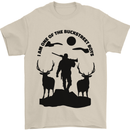 Buckstreet Boys Funny Hunting Hunter Mens T-Shirt 100% Cotton Sand