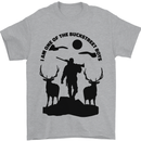 Buckstreet Boys Funny Hunting Hunter Mens T-Shirt 100% Cotton Sports Grey