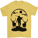 Buckstreet Boys Funny Hunting Hunter Mens T-Shirt 100% Cotton Yellow