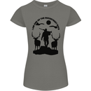 Buckstreet Boys Funny Hunting Hunter Womens Petite Cut T-Shirt Charcoal
