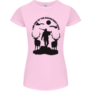 Buckstreet Boys Funny Hunting Hunter Womens Petite Cut T-Shirt Light Pink