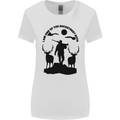 Buckstreet Boys Funny Hunting Hunter Womens Wider Cut T-Shirt White