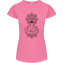 Buddha Mandala Art Womens Petite Cut T-Shirt Azalea