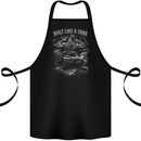Built Like a Tank Gym Bodybuilding Training Cotton Apron 100% Organic Black